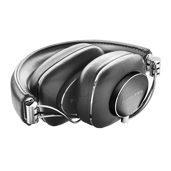 Bowers & Wilkins P7WH Manuals