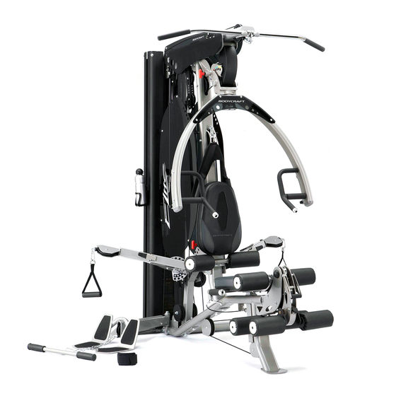 BodyCraft EliteV4 Owner's Manual
