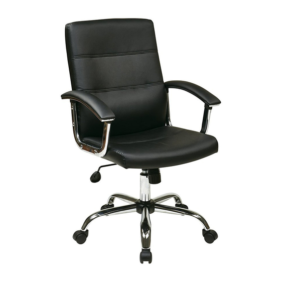 Office Star AVE SIX MALTA MAL26 Quick Start Manual
