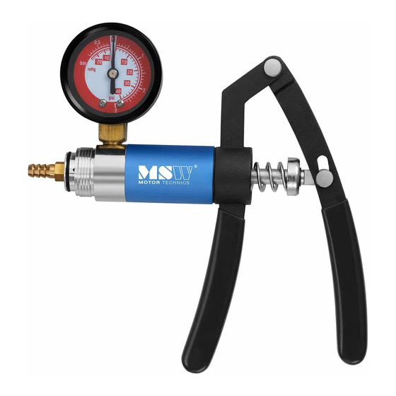 MSW -BRM-11 User Manual
