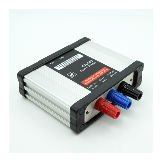 Electron Plus CTL503 User Manual