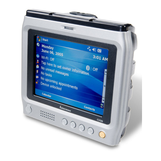Intermec CV30 Quick Start Manual
