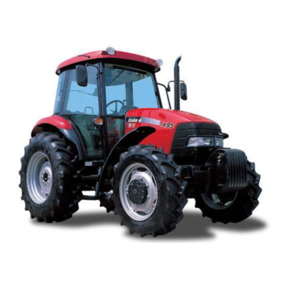 Case JX60 Operator's Manual