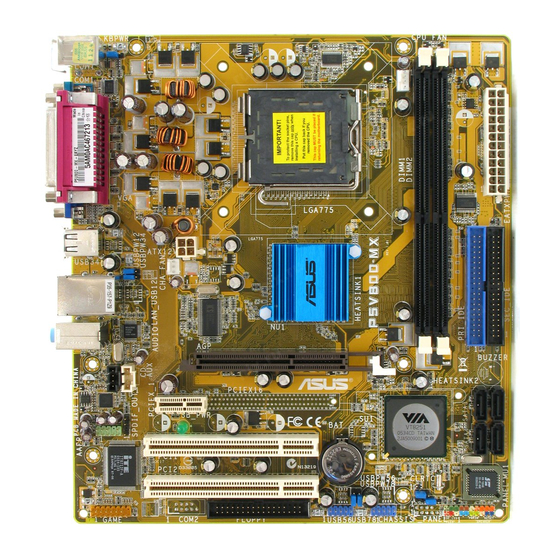 Asus P5V800-MX User Manual