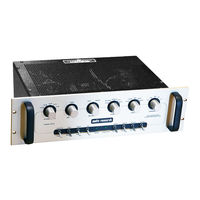 Audio Research SP15 Owner's Manual