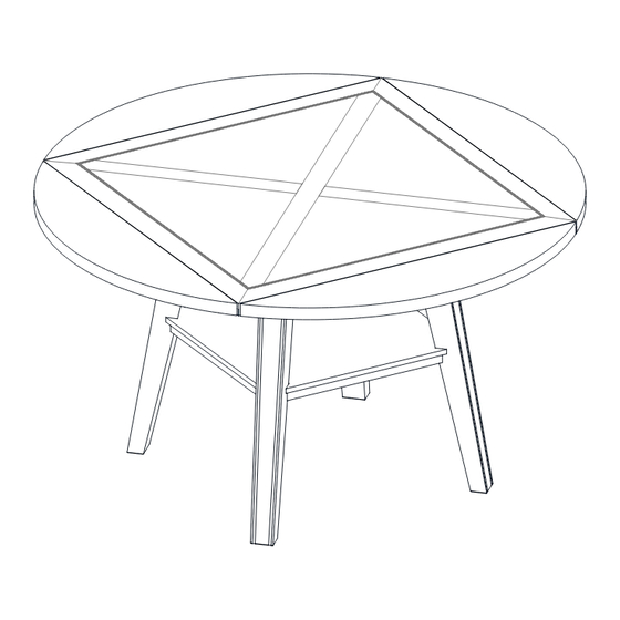 Bayside Furnishings CSC7PCHD-1N Assembly Instructions Manual
