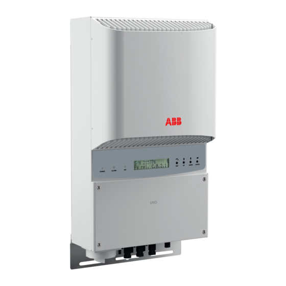 ABB PVI-3.0-TL-OUTD Quick Installation Manual