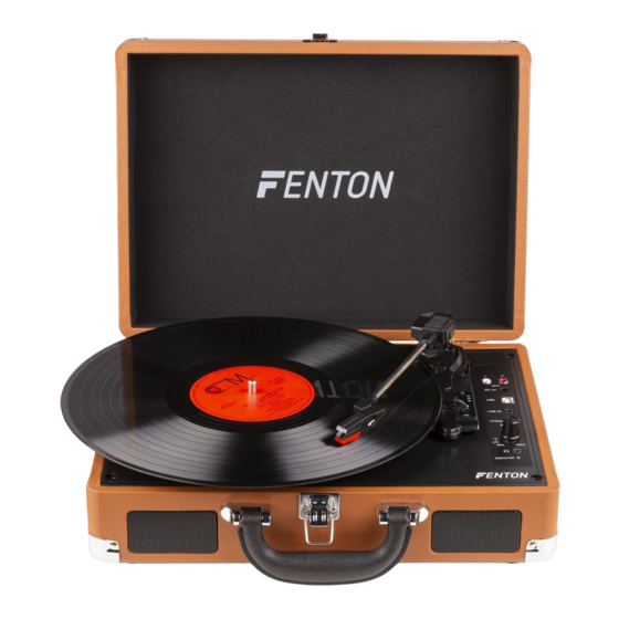 Fenton 102.111 Instruction Manual
