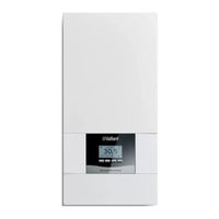 Vaillant electronicVED exclusive 27/8 E INT Operating Instructions Manual