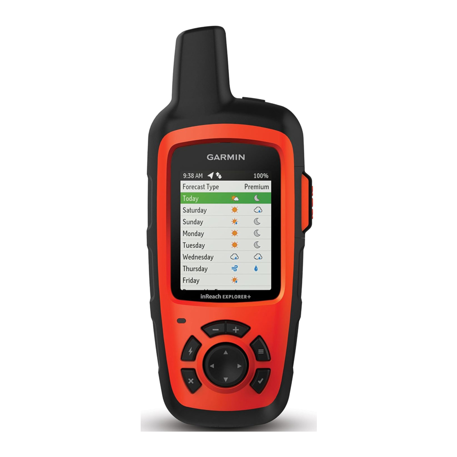 Garmin inReach EXPLORER + Manual
