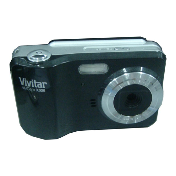 Vivitar ViviCam X028 User Manual