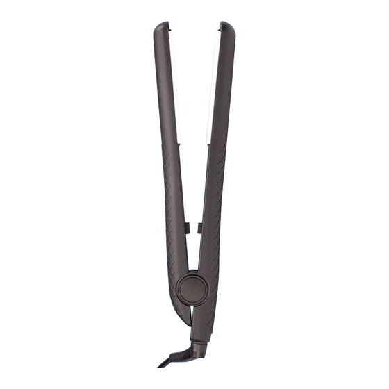 JML PRO CERAMIC STRAIGHTENERS Instructions Manual