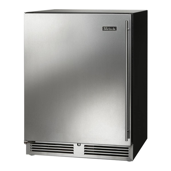 Perlick HC24RB Operation & Installation Manual