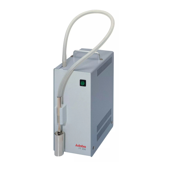 Julabo FT200 Operating Manual