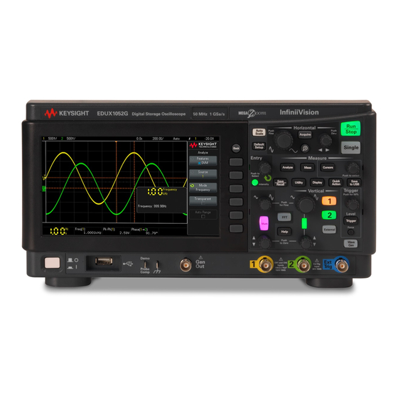 Keysight InfiniiVision 1200 X Series User Manual