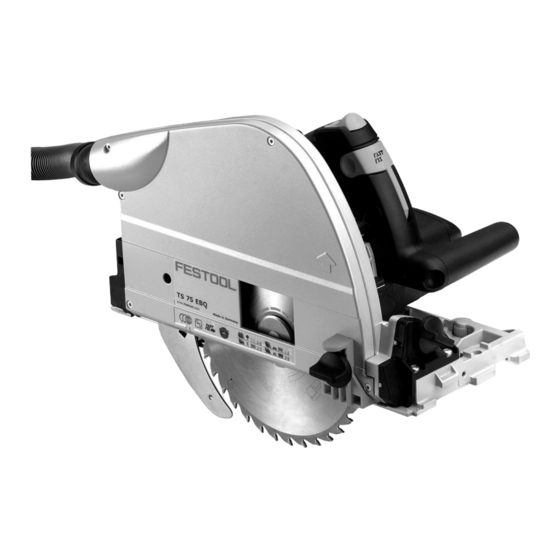 Festool TS 75 EBQ Original Instructions Manual