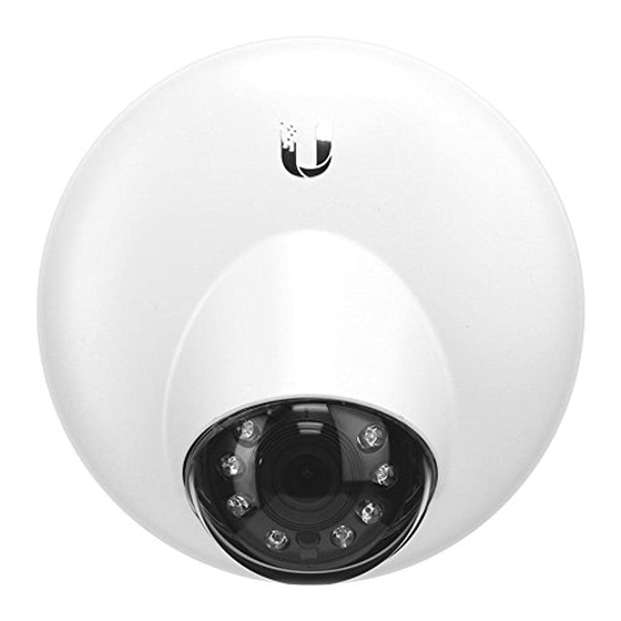 Ubiquiti UVC­-G3-­DOME Quick Start Manual