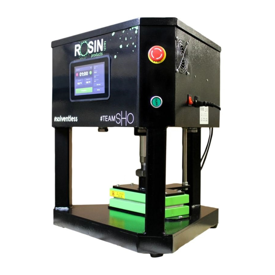 Rosin Tech  Pro Owner's Manual