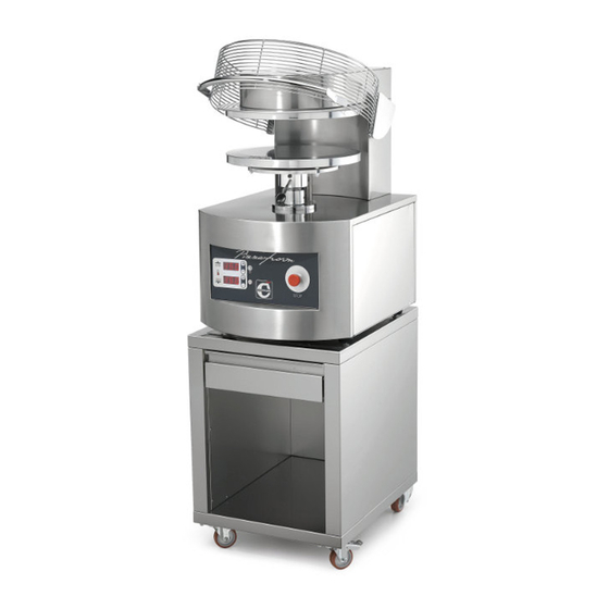 Cuppone Pizzaform PZF/30 Use And Maintenance Manual