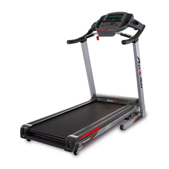 BH FITNESS Pioneer R3 G6487 Instructions For Assembly And Use