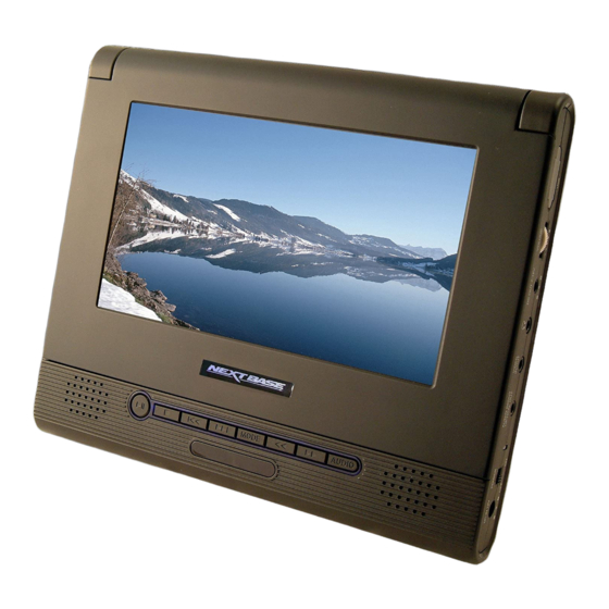 NextBase SDV47-A Operating Instructions Manual