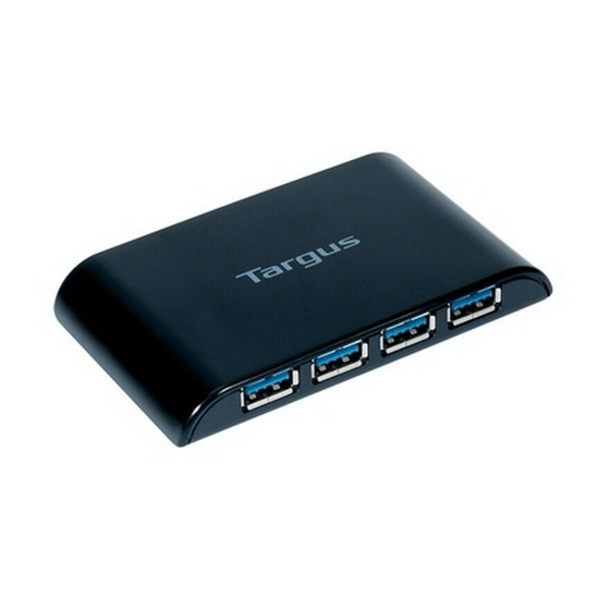 Targus ACH119EU 4 Port USB 2.0 Manuals
