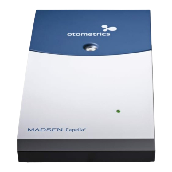 otometrics MADSEN Capella User Manual
