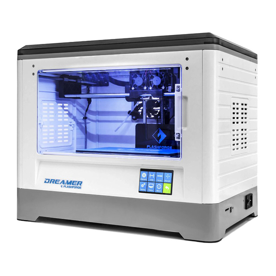 Flashforge DREAMER Quick Start Manual