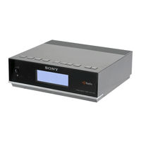 Sony XDRF1HD - HD Radio Tuner Operating Instructions