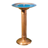 Smart Solar SOLAR COPPER BIRDBATH FOUNTAIN Manual