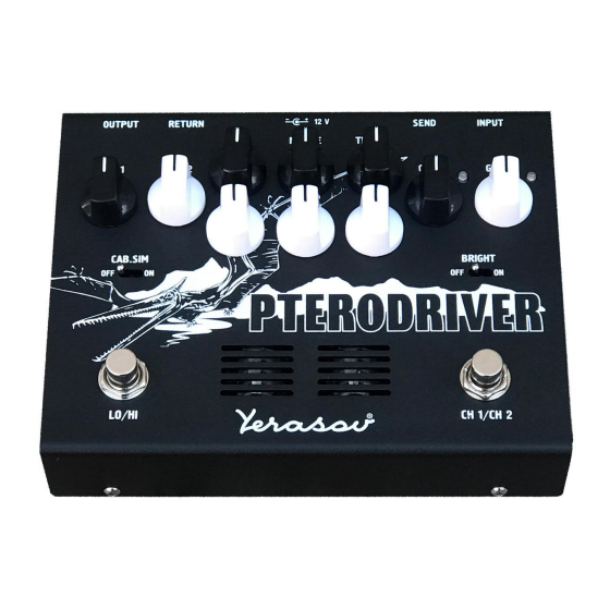 Yerasov Pterodriver PD-7 User Manual
