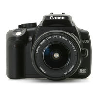 Canon 0209B006 - Digital Rebel XT 8MP SLR Camera Instruction Manual