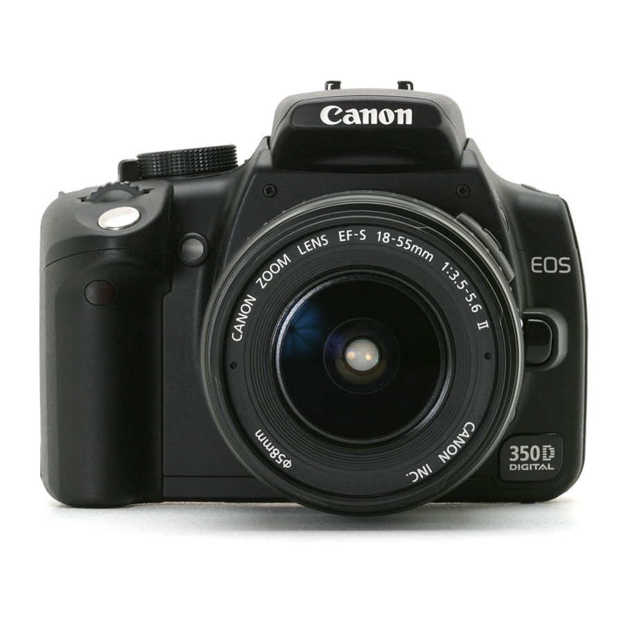 Canon EOS 350D Brochure & Specs