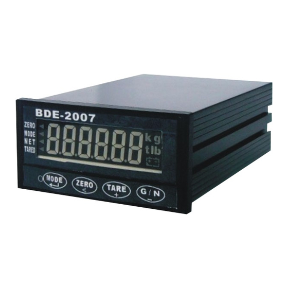 BDE -2007 Manual