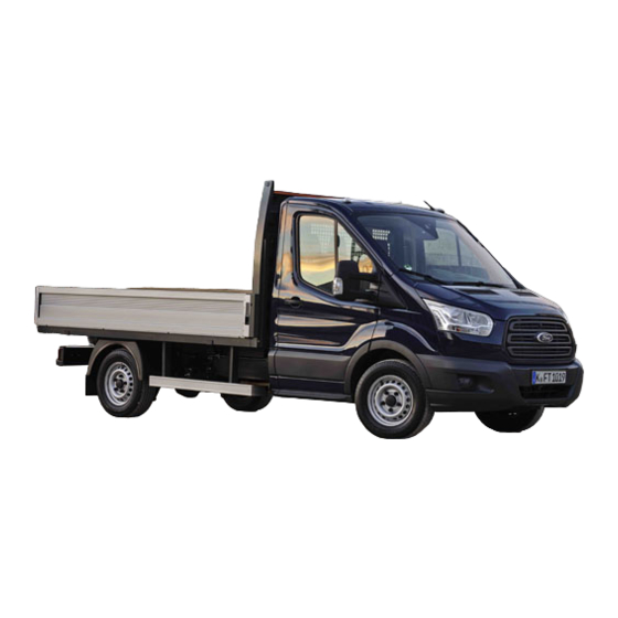 Ford Transit Dropside 2014 Manuals