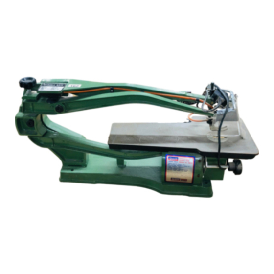 Sealey Quality MACHINERY SM44 Instructions