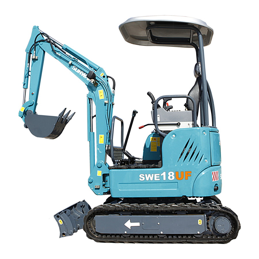 SUNWARD SWE18UF Manual