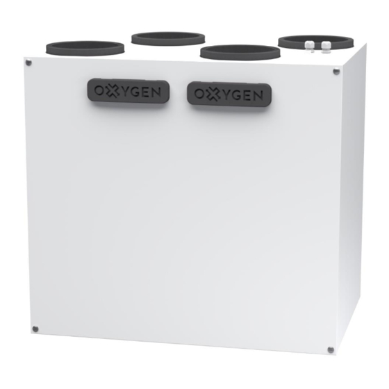 Oxygen Easy V Series Installation, Operation And Maintenance Manual