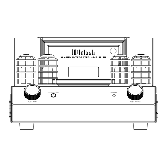 McIntosh MA252 Service Manual
