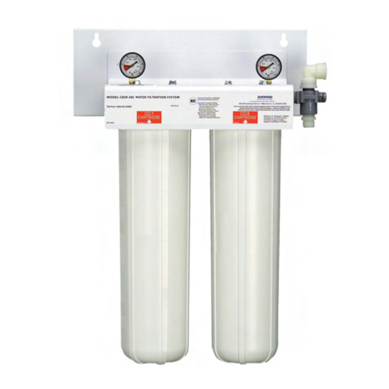 Everpure Water Filter CB20-302E Specification Sheet