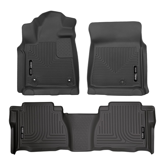 HUSKY LINERS 6368 Care And Use Instructions