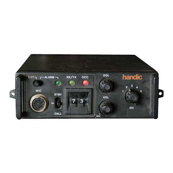 Handic 2801 Service Manual