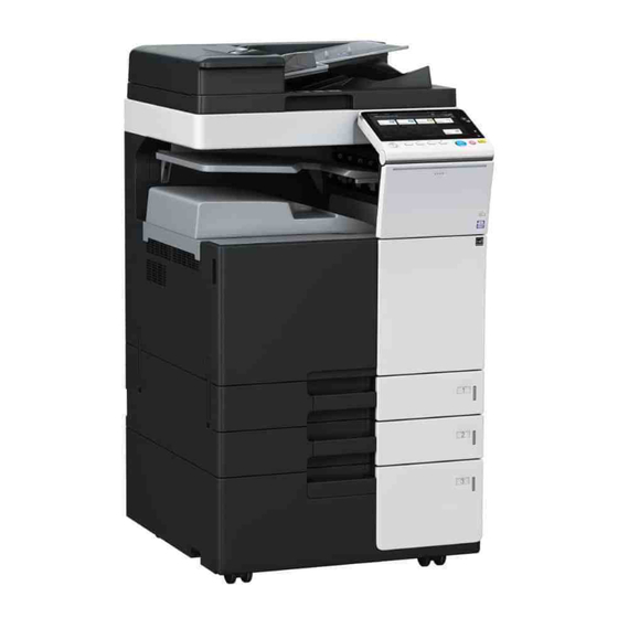 Olivetti d-Color MF364 Installation Manual