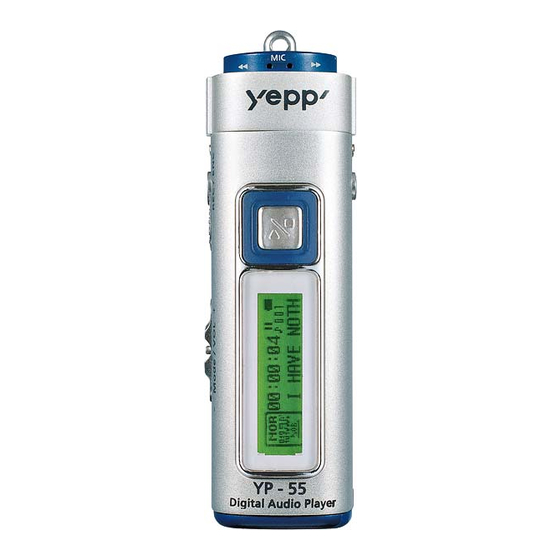 Samsung Yepp YP-55 Owner's Manual