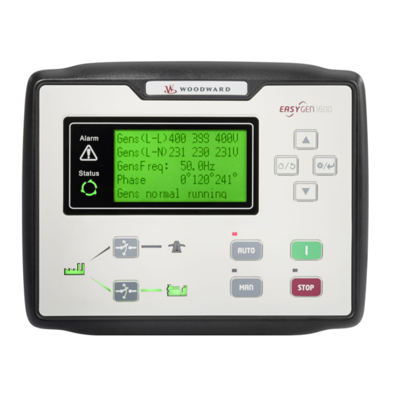 Woodward easYgen-1600 Operation Manual