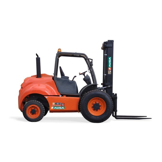 AUSA C 400 H Operator's Manual