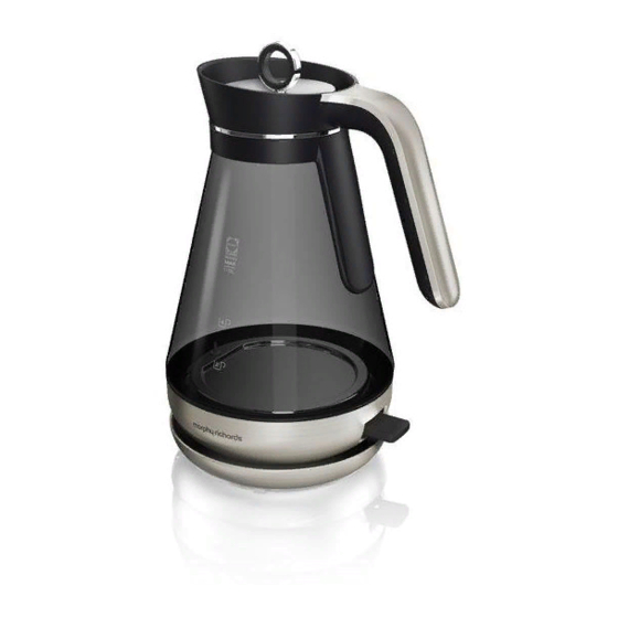 Morphy Richards Redefine Instruction Manual