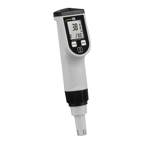 PCE Instruments PCE-PH 30 User Manual
