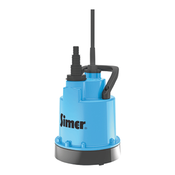 Simer OD6601 Series Use And Maintenance Manual
