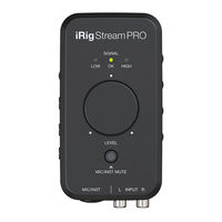 IK Multimedia iRig Stream Pro User Manual